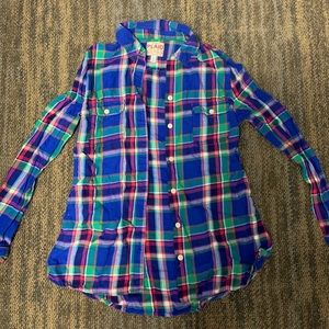 Like New Old Navy Plaid Shirt
